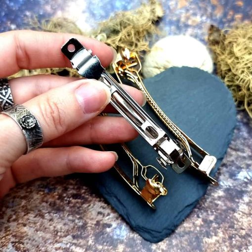 High quality hair clips: golden, rose gold, silver #41407