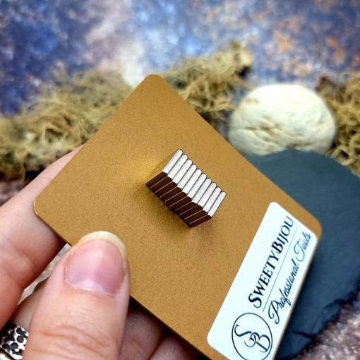 10 Strong Magnetic Clasps - 10x10x1mm #41366