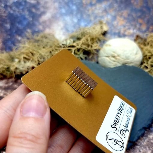 10 Strong Magnetic Clasps - 10x10x1mm #41368