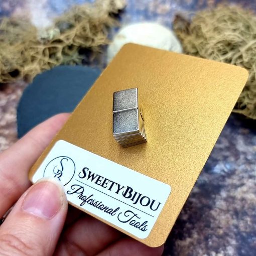 10 Strong Magnetic Clasps - 10x10x1mm #41379