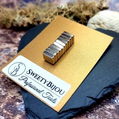 10 Strong Magnetic Clasps - 10x8x2mm #41378