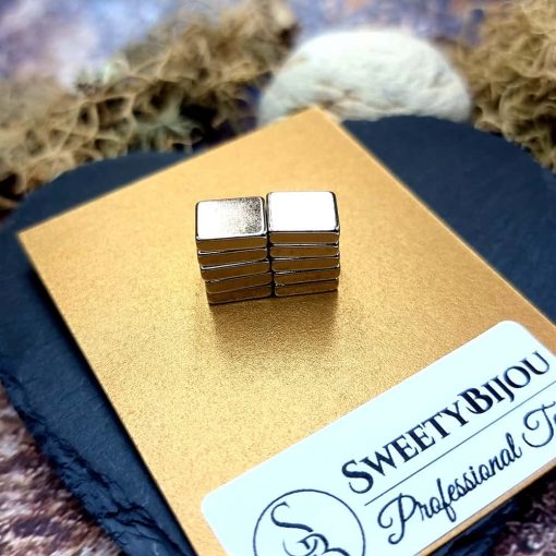 10 Strong Magnetic Clasps - 10x8x2mm #41380