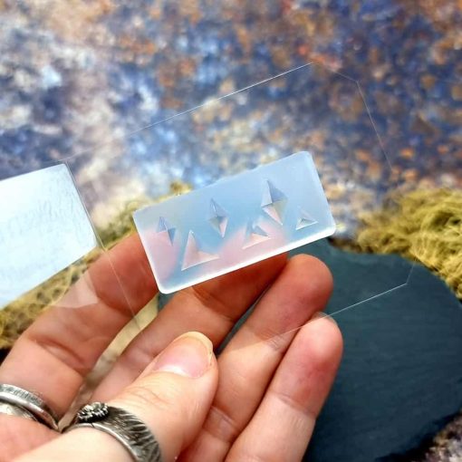 Geometric - Clear Silicone mold #41446