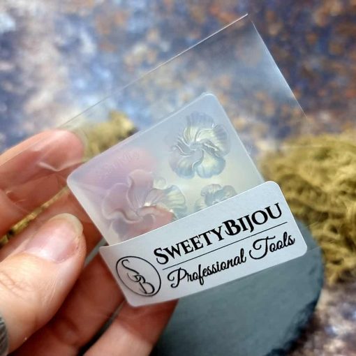 Hibiscus Flowers - Clear Silicone mold #41453