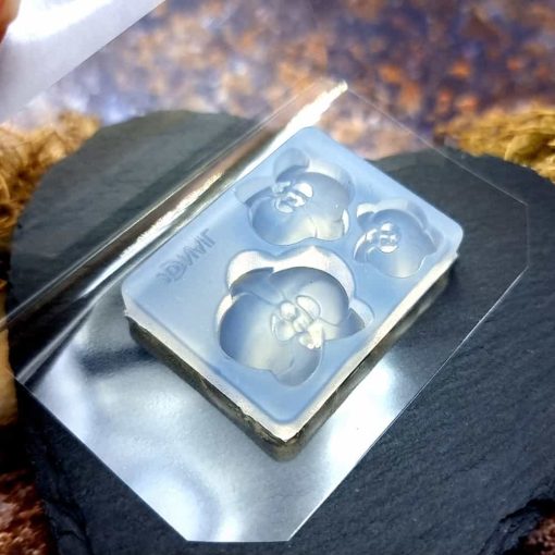 Orchid Flowers - Clear Silicone mold #41454