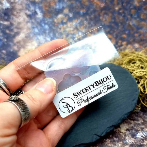 Orchid Flowers - Clear Silicone mold #41457