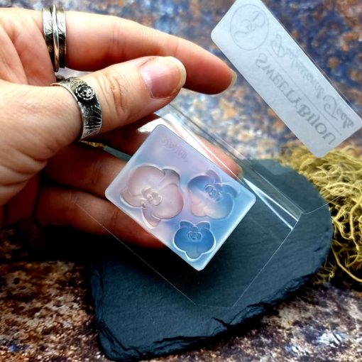 Orchid Flowers - Clear Silicone mold #41464