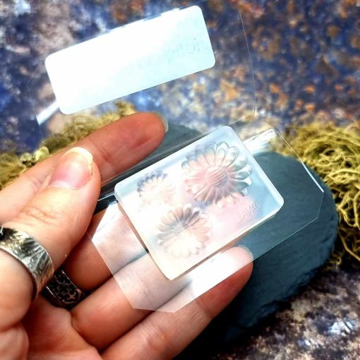 Chamomile Flowers - Clear Silicone mold #41468