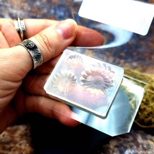 Chamomile Flowers - Clear Silicone mold #41470