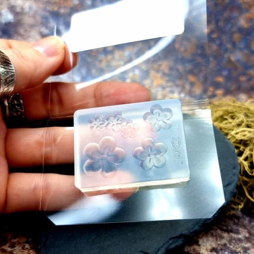 Simple Flowers - Clear Silicone mold #41474