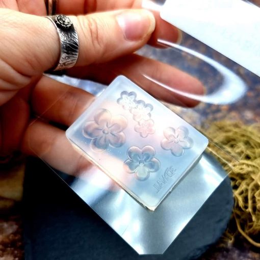 Simple Flowers - Clear Silicone mold #41479