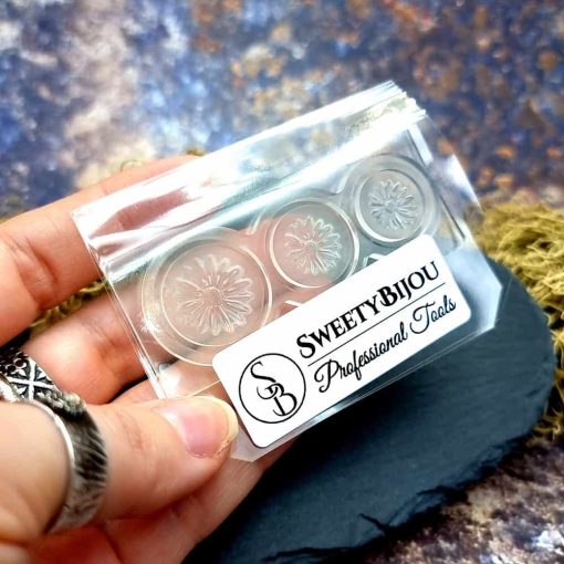 Chamomile Flowers 2 - Clear Silicone mold #41484