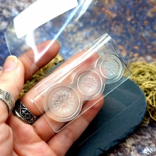 Chamomile Flowers 2 - Clear Silicone mold #41490