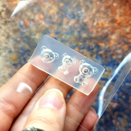 Little Bears - Clear Silicone mold #41498