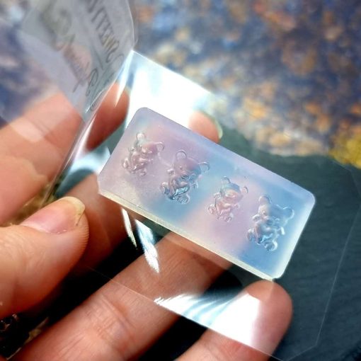 Bears Love - Clear Silicone mold #41493