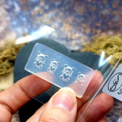 Bears Love - Clear Silicone mold #41500