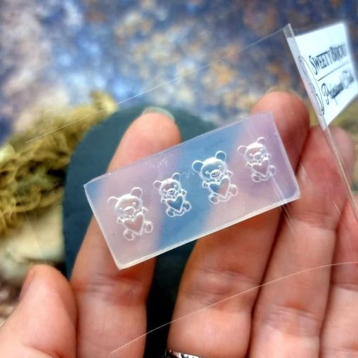 Bears Love - Clear Silicone mold #41501