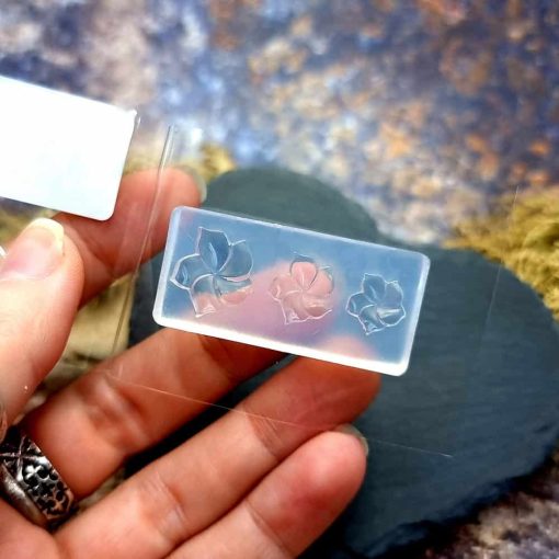 Plumeria Flowers - Clear Silicone mold #41499