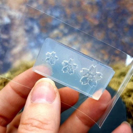 Sakura Flowers - Clear Silicone mold #41511