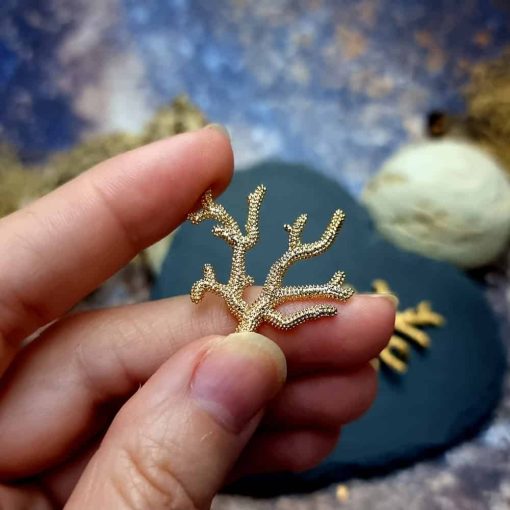 High quality earrings findings "Corals" #44575