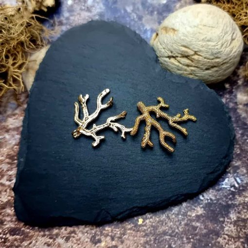 High quality earrings findings "Corals" #44590