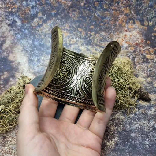 Bronze color Metal Bracelet base #44650