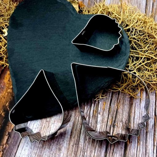 3 Cutters of Hibiscus Petals #52584