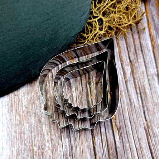 3 Cutters of Hibiscus Petals #52599