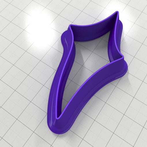 SHIELD#7 Left - Set of 5 Polymer Clay Cutters #50883