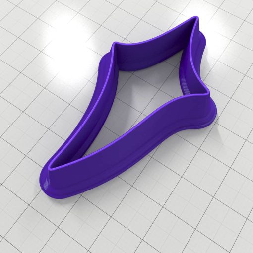 SHIELD#7 Right - Set of 5 Polymer Clay Cutters #50872