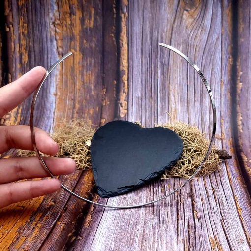 Silver color metal collar necklaces for pendant #52523