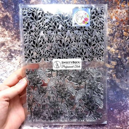 Amazing Lotuses and Leafs Stamp #52463