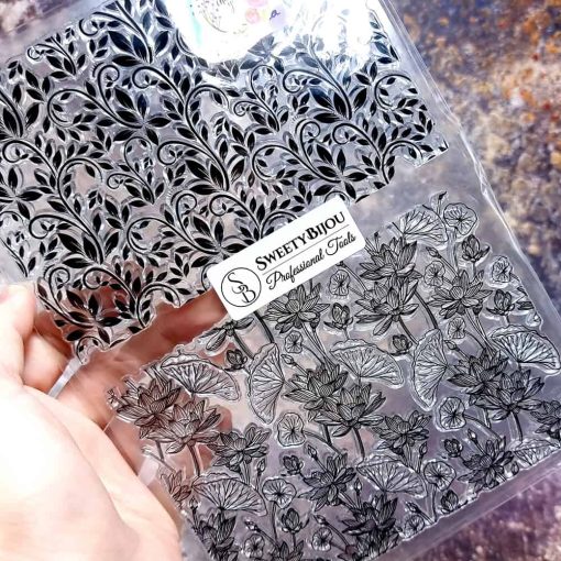 Amazing Lotuses and Leafs Stamp #52465