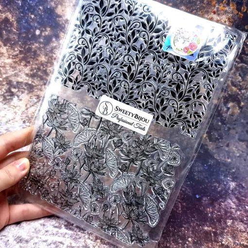 Amazing Lotuses and Leafs Stamp #52471