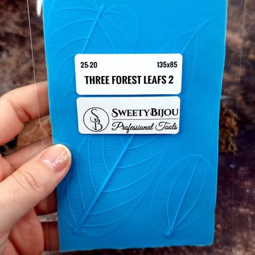 Three Forest Leafs Texture 2 - 135x85mm #148585