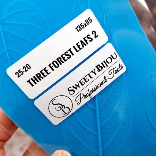 Three Forest Leafs Texture 2 - 135x85mm #148586