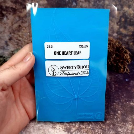One Heart Leaf Texture - 135x85mm #148589