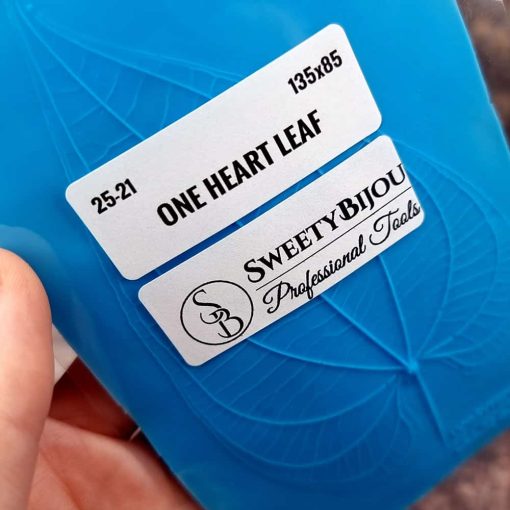 One Heart Leaf Texture - 135x85mm #148591