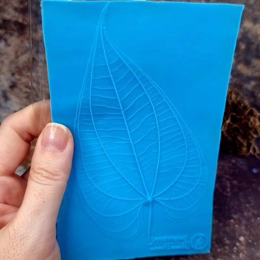 One Heart Leaf Texture - 135x85mm #148593