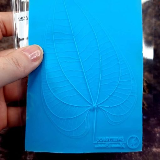 One Heart Leaf Texture - 135x85mm #148601