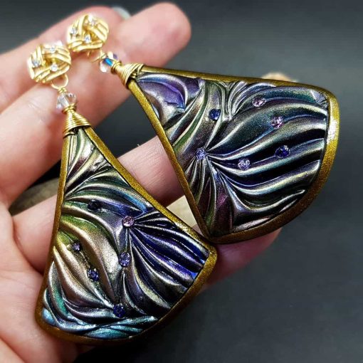 Hand carved Textures Shibori Silk 1 #148629