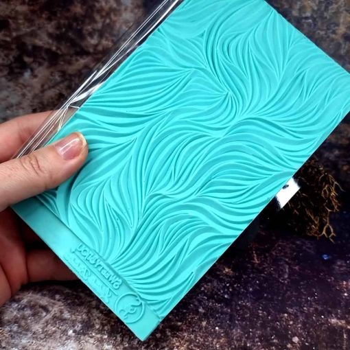 Hand carved Textures Shibori Silk 1 #148651