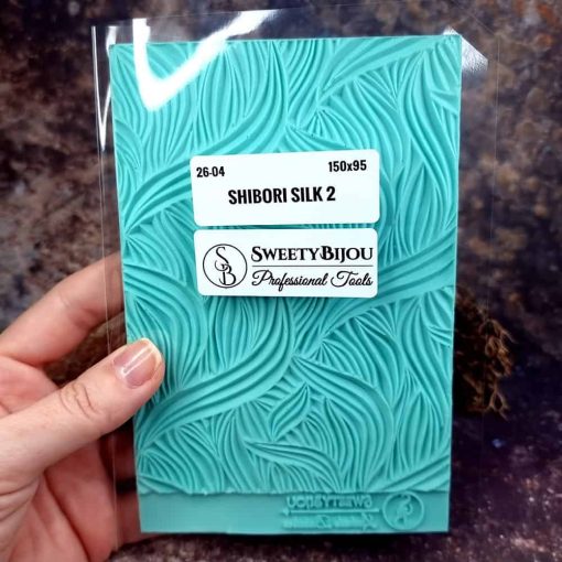 Hand carved Textures Shibori Silk 2 #148637