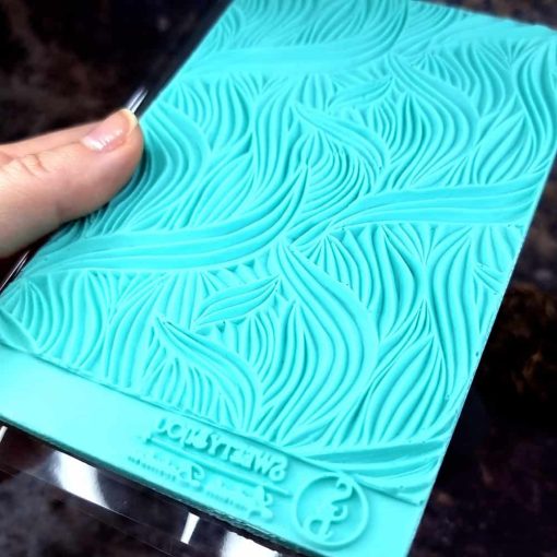 Hand carved Textures Shibori Silk 2 #148644