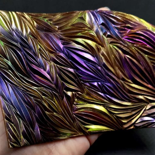 Hand carved Textures Shibori Silk 3 #148649