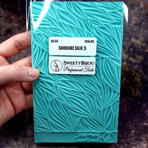 Hand carved Textures Shibori Silk 3 #148654