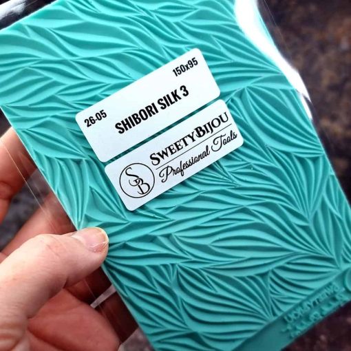 Hand carved Textures Shibori Silk 3 #148656