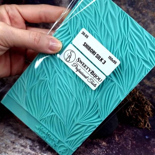 Hand carved Textures Shibori Silk 3 #148657