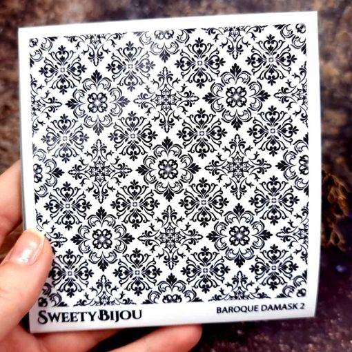 Unique Texture "Baroque Damask 2" #148947