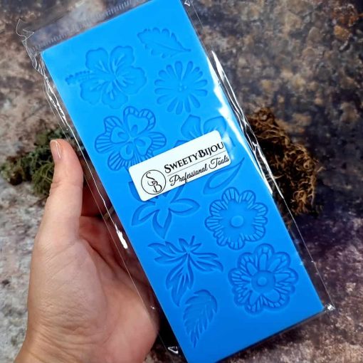 Thin mold Detailed Flowers #148517